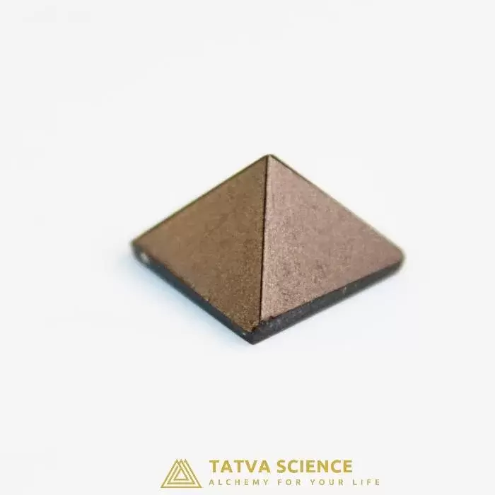 Black Agate Crystal Pyramid Black Agate Pyramid Tatva